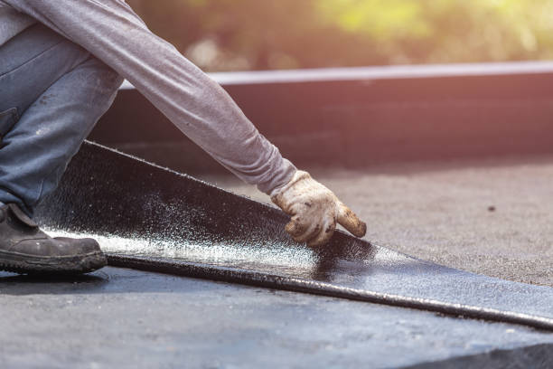 Professional Emergency Waterproofing technician working in Romulus, NY